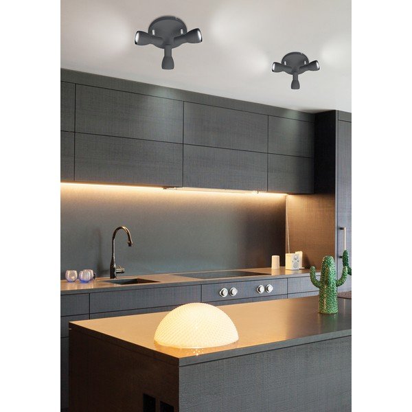 Matt fekete spotlámpa Picardo – Candellux Lighting-image-1