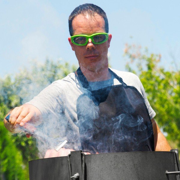 Zöld védőszemüveg hagymaszeleteléshez - InnovaGoods-image-1