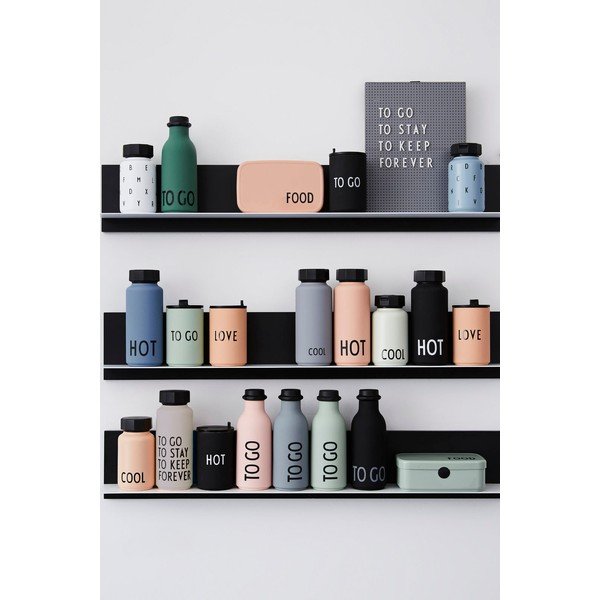 To Go zöld vizes palack, 500 ml - Design Letters-image-1