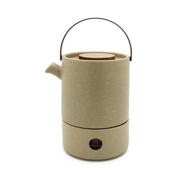 Szürkésbézs kerámia teázó szett Umea – Bredemeijer