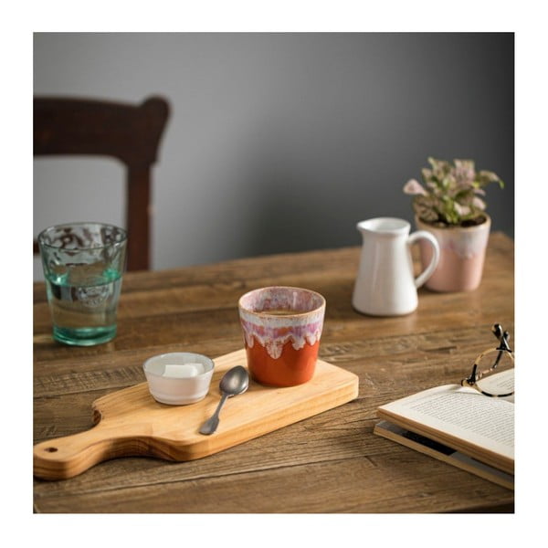 Narancssárga agyagkerámia kávésbögre, 210 ml - Costa Nova-image-1