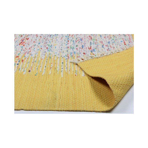 Eco Rugs Yolk sárga szőnyeg, 80 x 150 cm-image-2