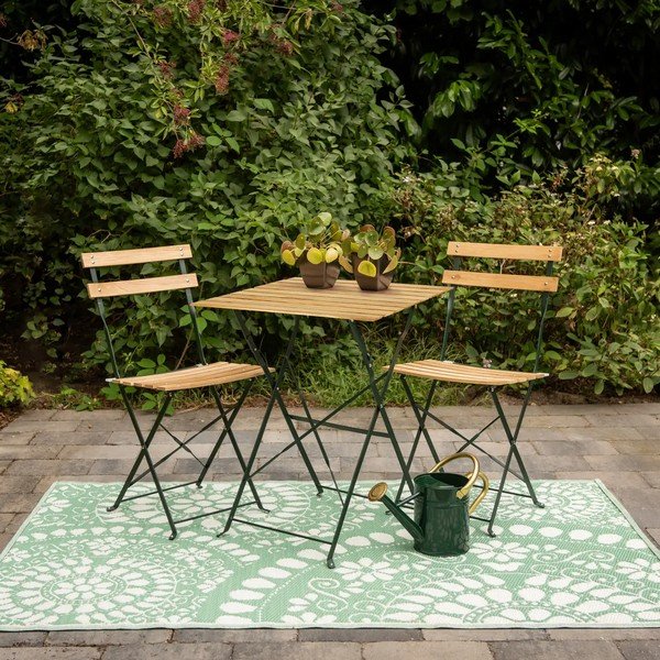 Kerti étkezőasztal 60x60 cm – Esschert Design-image-1