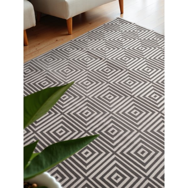 Szürke szőnyeg 160x235 cm Perles Tourmaline – Elle Decoration-image-3