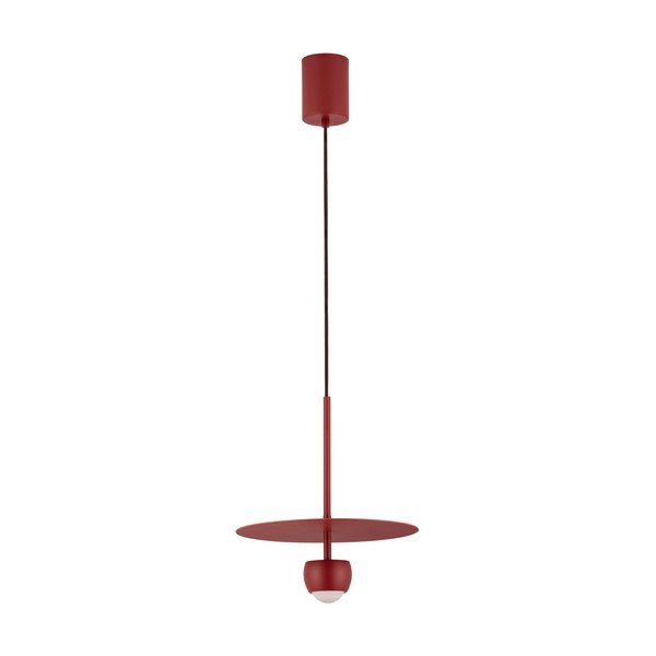 Piros alumínium LED függőlámpa ø 30 cm Edem – Nova Luce