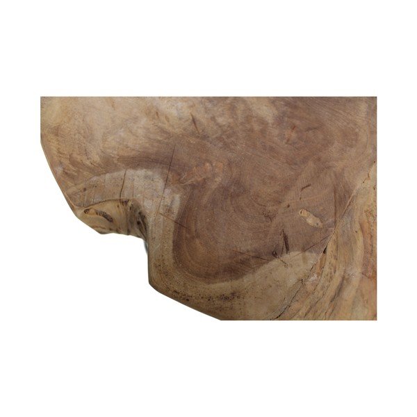 Helen tárolóasztal teakfa asztallappal, ø 55 cm - HSM collection-image-2