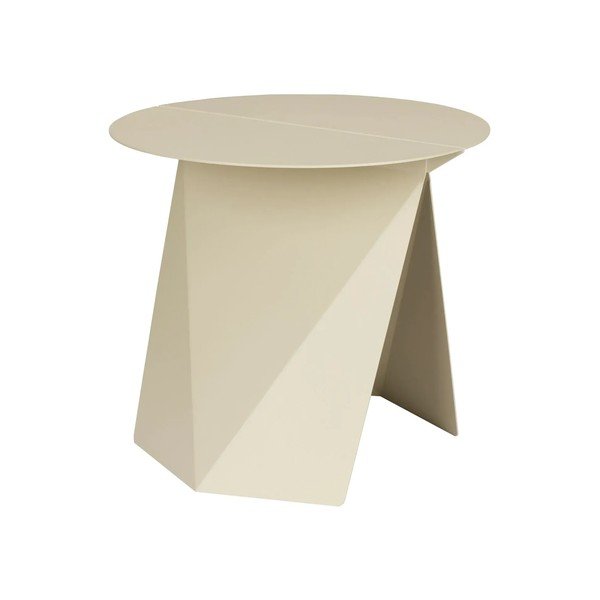 Fém kerek tárolóasztal 45x46 cm Foldy – Zuiver-image-2