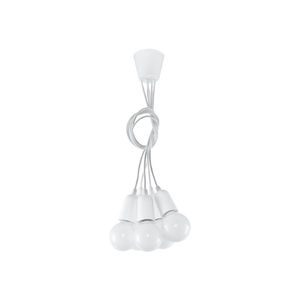 Fehér függőlámpa ø 25 cm Rene – Nice Lamps