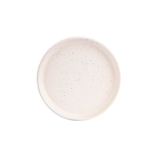Dust világos rózsaszín agyagkerámia desszertes tányér ø 17 cm - ÅOOMI