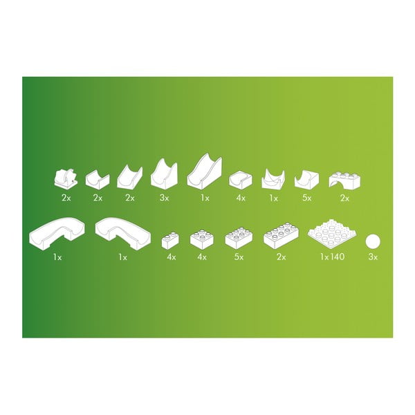 Golyópálya kiegészítő készlet - Hubelino-image-4