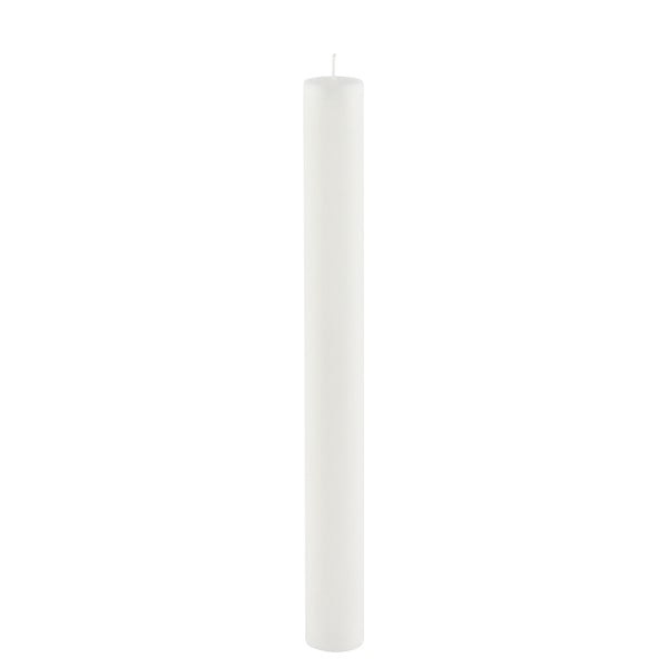 Cylinder Pure fehér hosszú gyertya, égési idő 42 óra - Ego Dekor