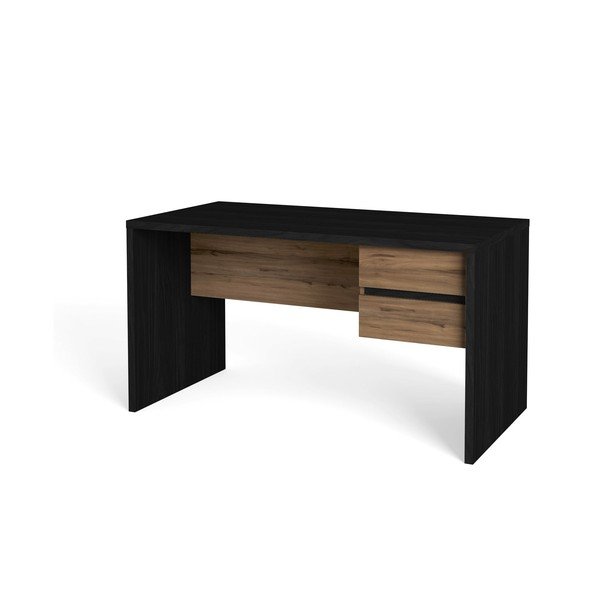 Íróasztal diófa dekorral 68x136 cm Tom – Marckeric-image-2