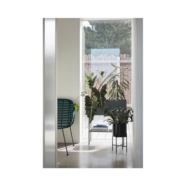 Haggo 2 db fekete vas virágtartó - Hübsch-image-3