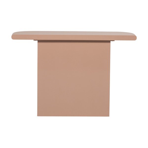 Világos rózsaszín fényes konzolasztal 30x120 cm Nocta – WOOOD-image-2