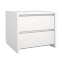 Fehér éjjeliszekrény Next – Tvilum