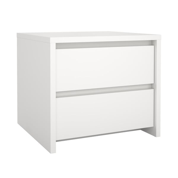 Fehér éjjeliszekrény Next – Tvilum