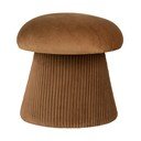 Okkersárga bársony puff Hampton – House Nordic