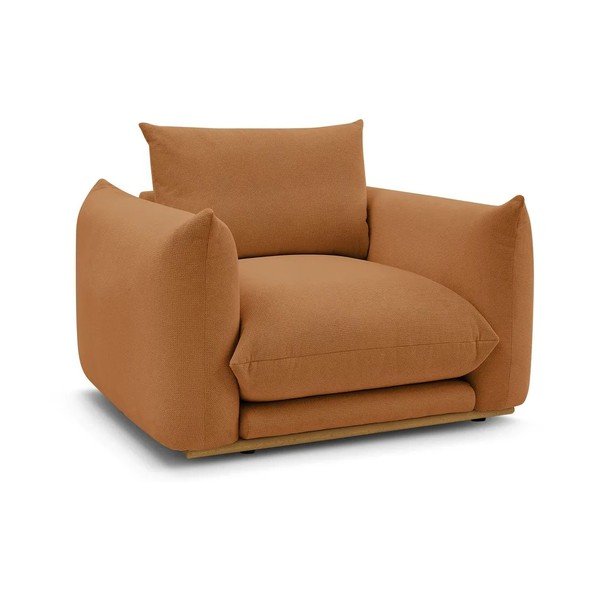 Narancssárga fotel Ernest – Bobochic Paris