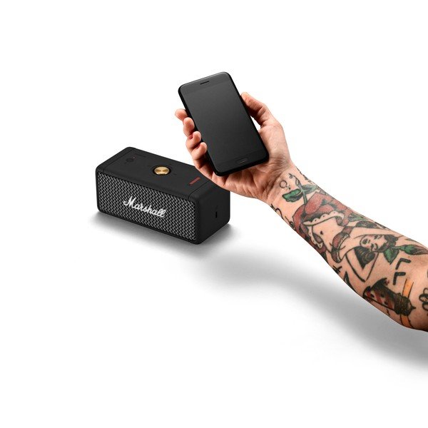 Emberton fekete hordozható bluetooth hangszóró - Marshall-image-4