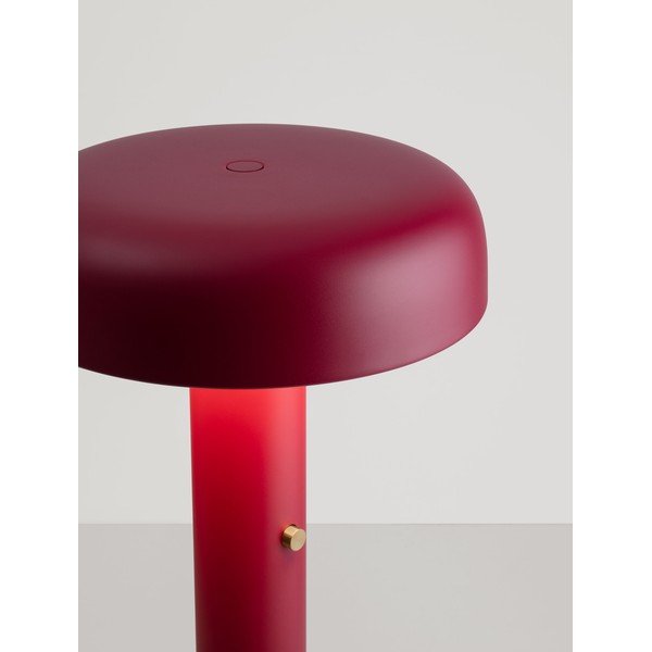 Borvörös fém LED dimmelhető állólámpa (magasság 142 cm) Noelia – Nova Luce-image-4