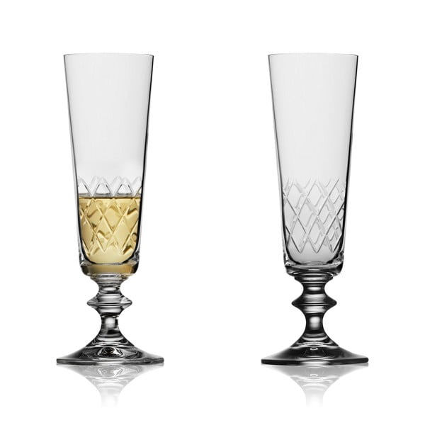 Pezsgőspohár szett 2 db-os 200 ml Eaton – Lyngby Glas