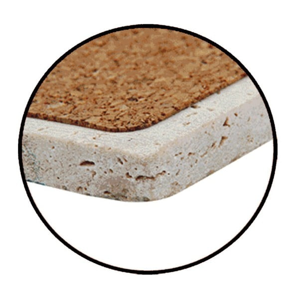 Kő poháralátét szett 4 db-os – Hermia-image-2