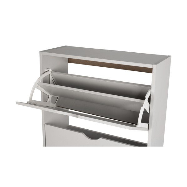 Szürke billenő ajtós cipőtartó 60x157x24 cm Stelo – Bonami Essentials-image-4