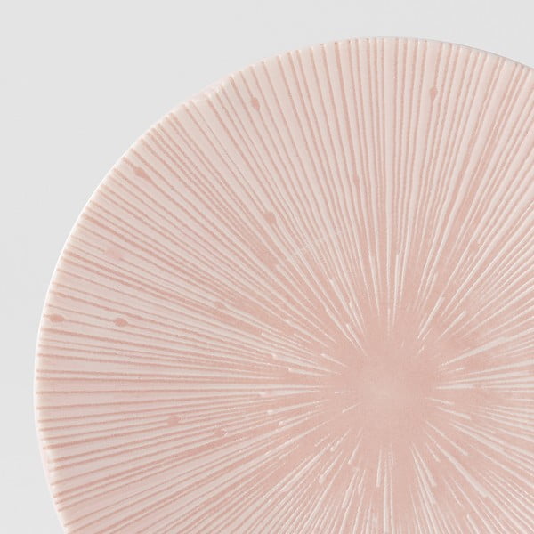 Rózsaszín kerámia tányér ø 24 cm ICE PINK - MIJ-image-3