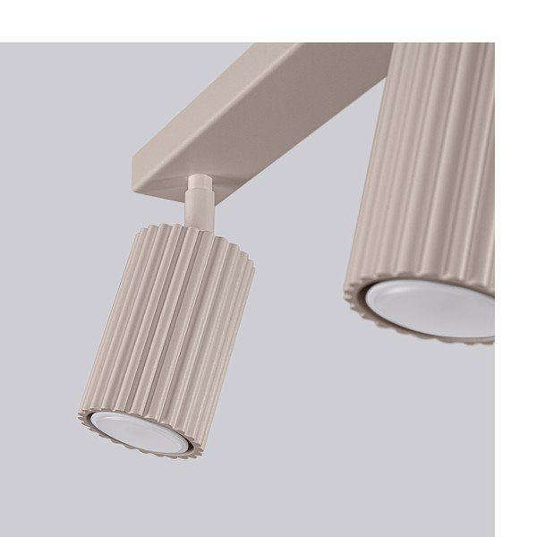 Szürkésbarna fém spotlámpa 6,5x30 cm Gleam – Sollux-image-4