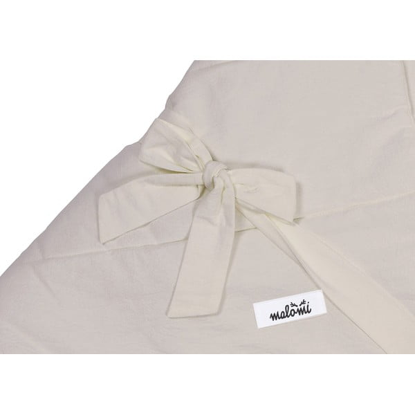 Krémszínű pamut pólya 75x75 cm – Malomi Kids-image-1