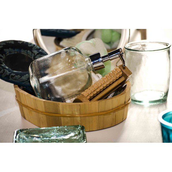 Üveg fürdőszobai kiegészítő szett Bubbles – Ego Dekor-image-3