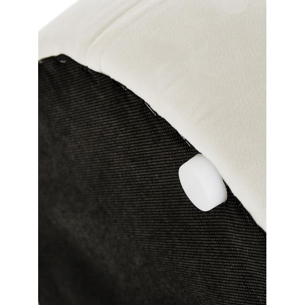 Fehér puff Alto - Westwing Collection-image-3