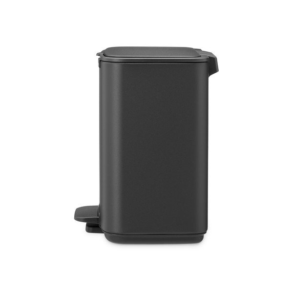 Sötétszürke acél pedálos szemetes 4 l Bo – Brabantia-image-3