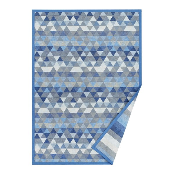 Luke Blue kék kétoldalas szőnyeg, 70 x 140 cm - Narma