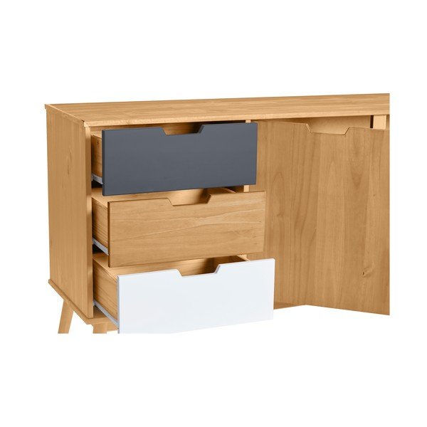 Cusco tömör borovi fenyő komód - Marckeric-image-3