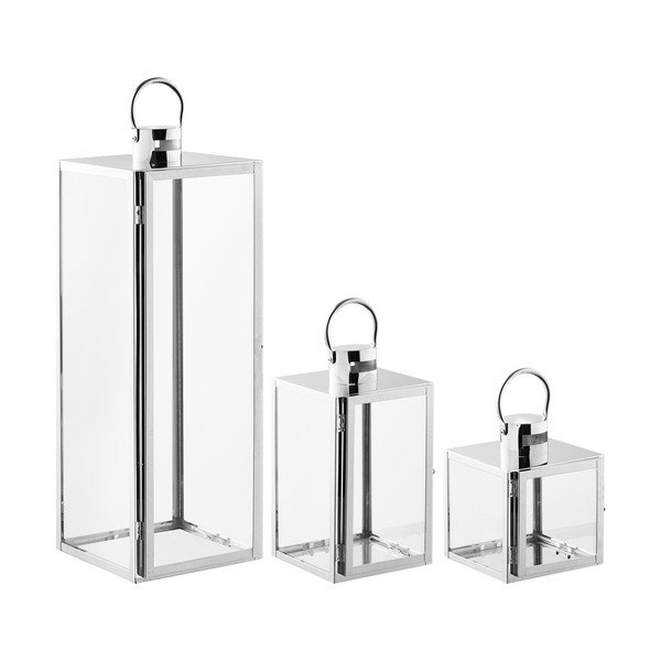 Üveg lámpás 3 db-os (magasság 60 cm) Pota – House Nordic