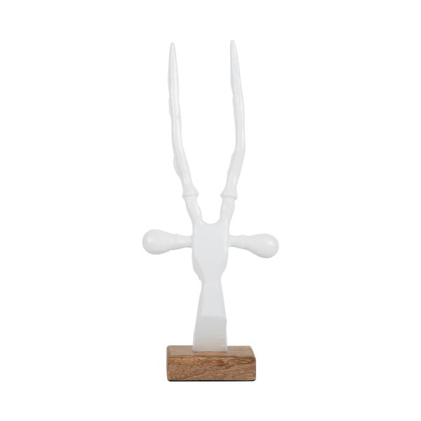 Fém szobor (magasság 34 cm) Reindeer Head – PT LIVING-image-2