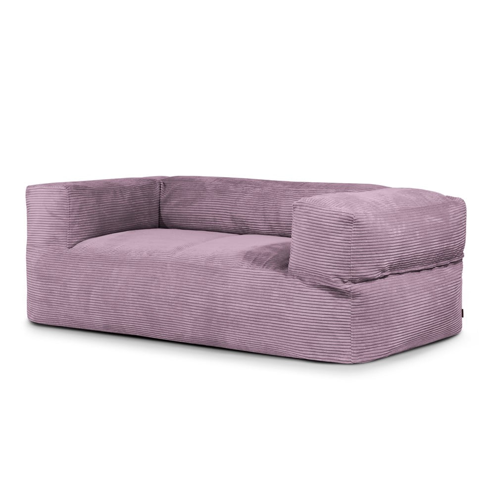Lila kordbársony babzsákfotel Sofa MooG  SLOWDOWN