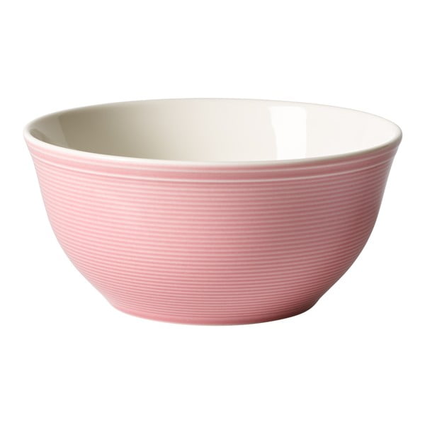 Rózsaszín porcelán tál, 0,75 l - Like by Villeroy & Boch Group