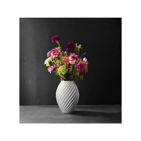 River fehér porcelán váza, magasság 26 cm - Morsø-image-1