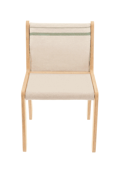 Bézs-natúr színű gyerek szék Vintage Blue – Lorena Canals-image-3