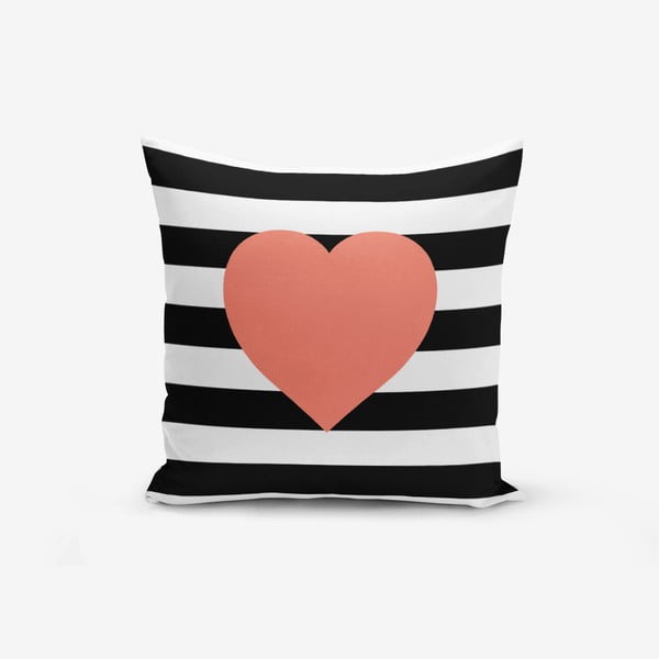 Striped Pomegrate pamutkeverék párnahuzat, 45 x 45 cm - Minimalist Cushion Covers
