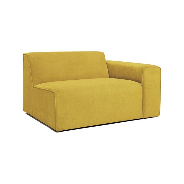 Sting sárga kordbársony kanapé modul, jobb oldali - Scandic-image-2