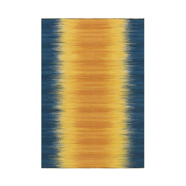 Sunset 8070 kék-sárga kézzel készített szőnyeg, 120 x 180 cm - Arte Espina-image-2