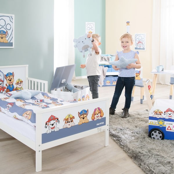 Pamut gyerek ágyneműhuzat babaágyhoz 100x135 cm Paw Patrol – Roba-image-2