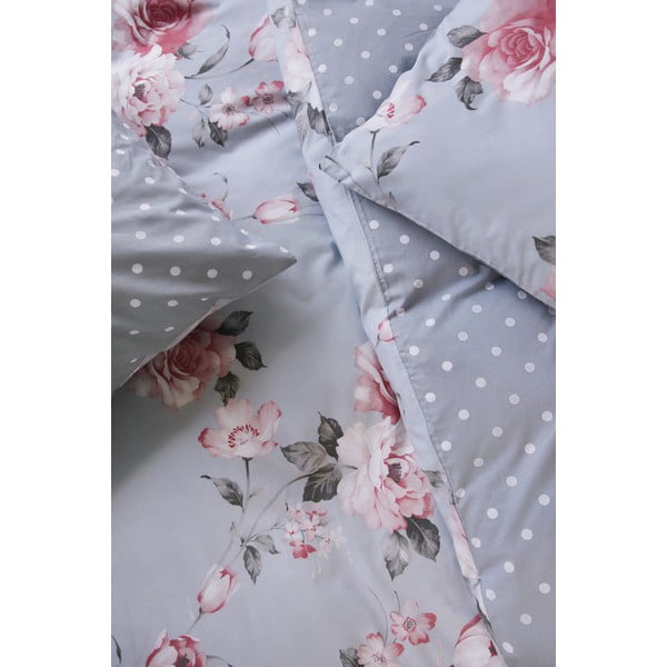 Belle szürke kétszemélyes pamut ágyneműhuzat, 200 x 220 cm - Bonami Selection-image-1