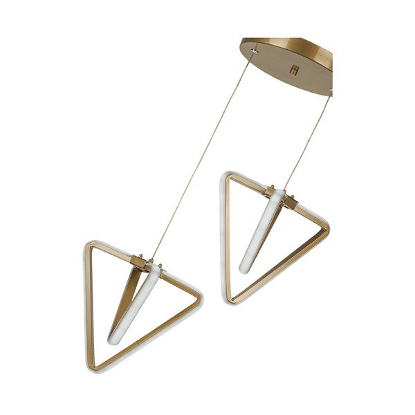 Bronzszínű fém LED függőlámpa ø 20 cm Baris – Squid Lighting-image-3