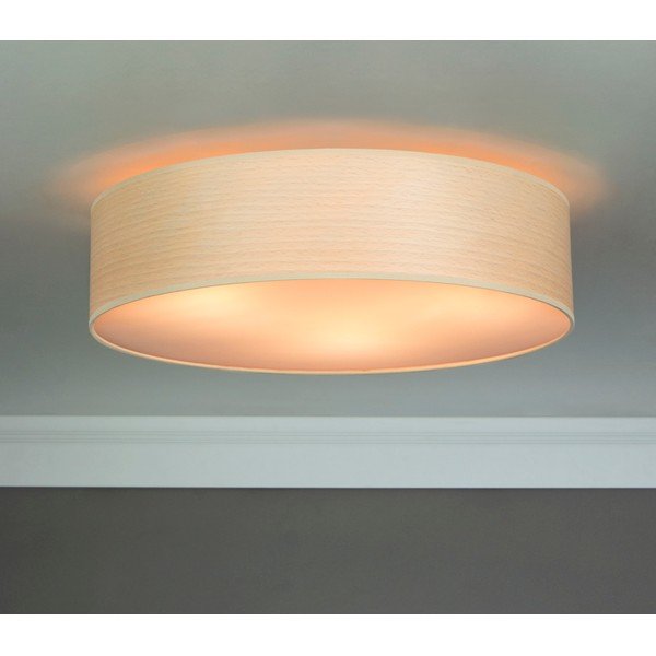 TSURI L mennyezeti lámpa természetes furnérból fehérített bükkfa színben, ⌀ 40 cm - Sotto Luce-image-3