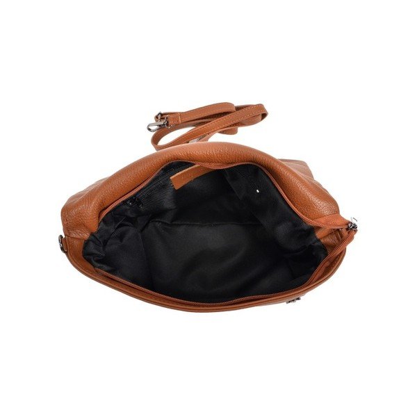 Elisa konyakbarna crossbody bőrtáska - Roberta M-image-3