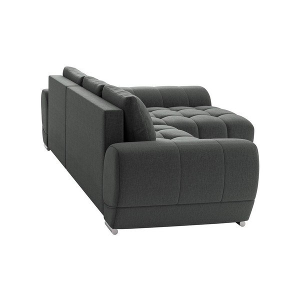 Cloudlet sötétszürke kinyitható sarokkanapé, jobb oldali - Windsor & Co Sofas-image-2